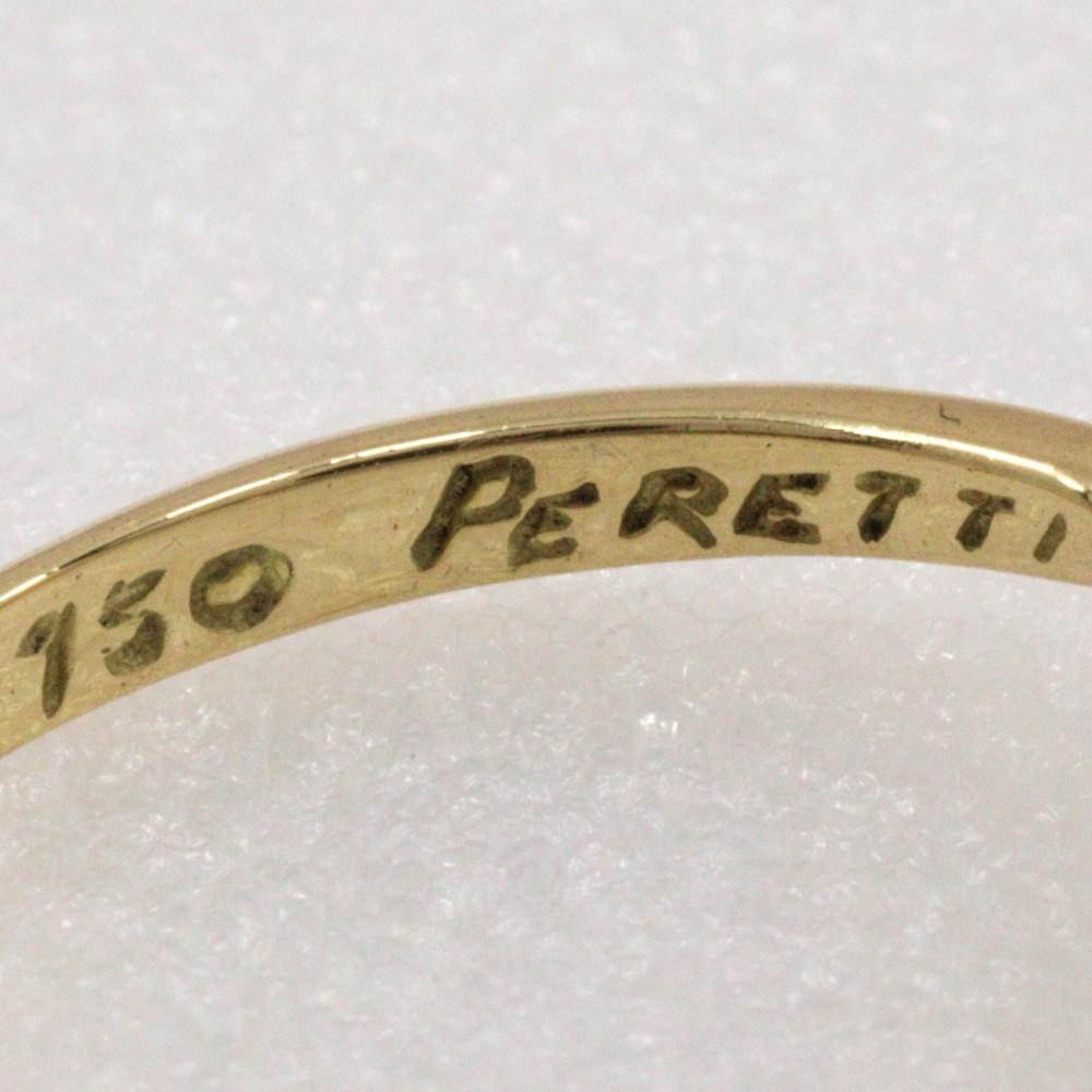 TIFFANY&Co. Ring K18 yellow gold #4.9(US Size) 1.6g Women Used