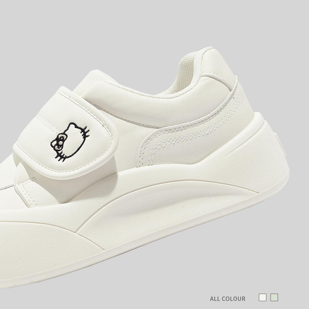 Simple and Cute Low-top 22 New Spring Velcro Casual Thick Baseplate Shoes Tide