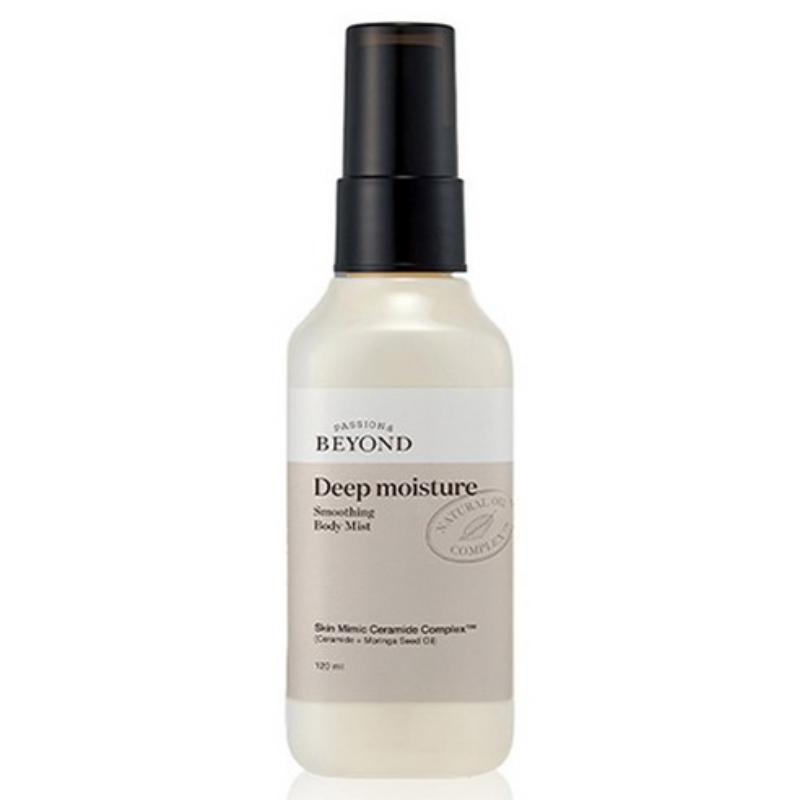 

За межами глибокого зволоження Згладжуючий спрей для тіла Аромат мускусу 120 мл