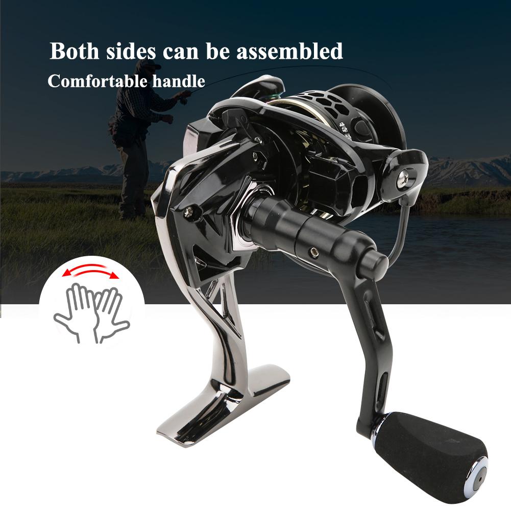 Metal Right   Left Interchangeable Spinning Fishing Reel Saltwater Fish Bait Casting Wheel
