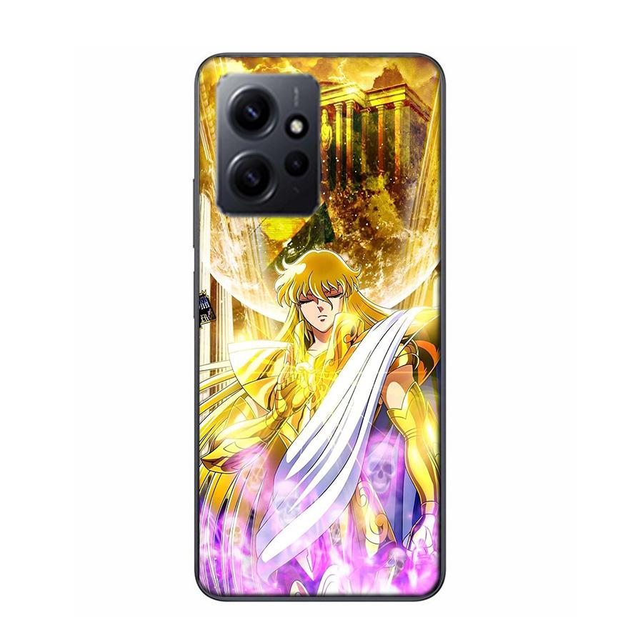 Saint Seiya Knights Of The Zodiac Phone Case For Redmi 12 13C 12C 15C 9 10 10C Note 13 Pro Plus 14 15 Pro 9T 9C 9A TPU Soft Cove