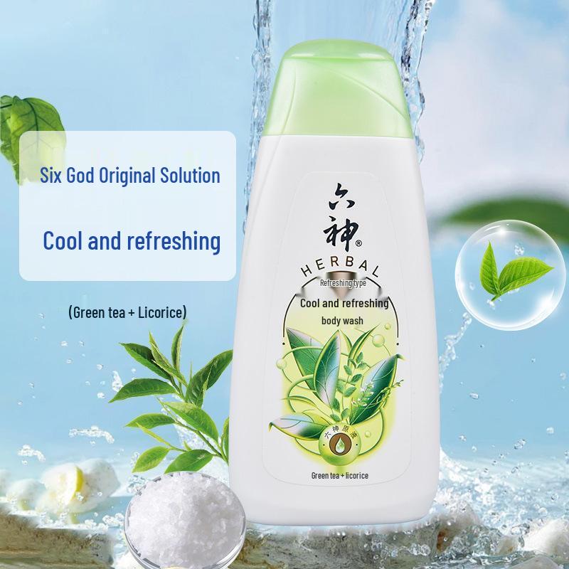 Liushen Green Tea Cool Refreshing Shower Gel 450g
