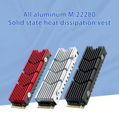 M.2 SSD 2280 koellichaam voor PS5 Snelle koeling M2 2280 NVMe Solid State Drive Harde schijf Aluminium koeler Radiator PC-accessoires