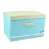 1 PC Home Essential Trumpet Pastoral Cloth Buckle Clothing Storage Box Finishing Debris Box Storage Box Buttoned Box