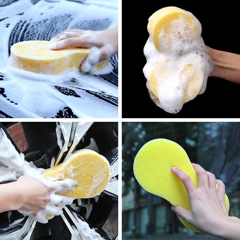 5PCS Car Cleaning Sponge Block Large 8-shaped Honeycomb 8-shaped Sponges Car Cleaning  Tools Cleaning Auto Detailing Accessories