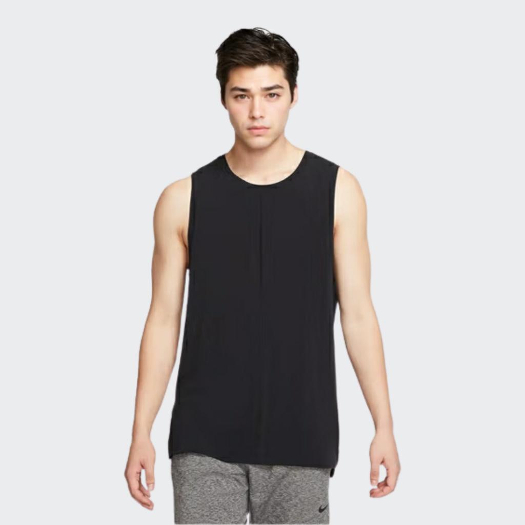 Nike Yoga Dri-FIT Tank Top Men Tops Black BV4037-010