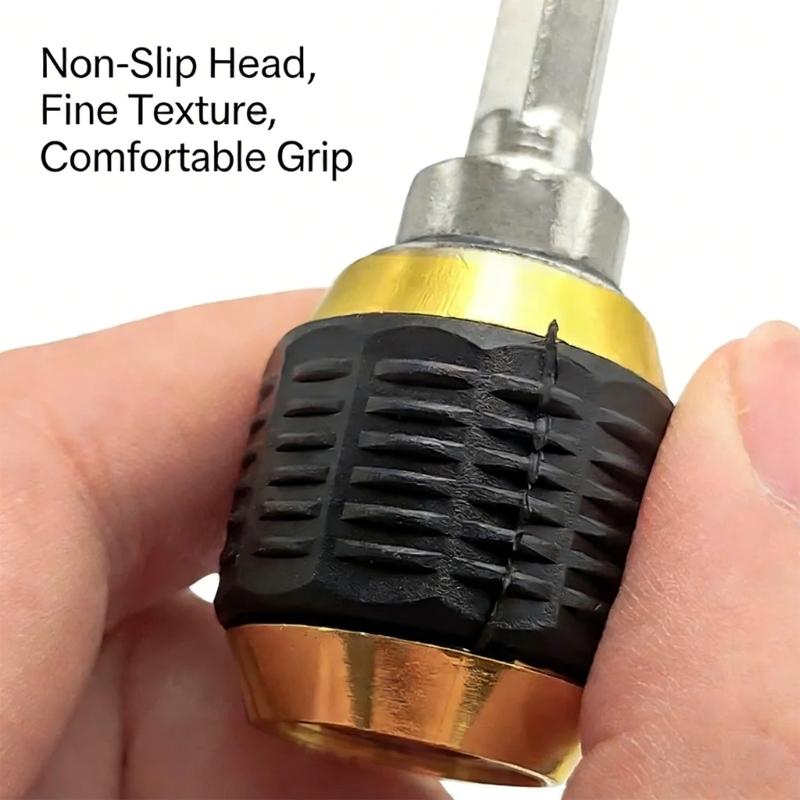 Quick Releases Self Locking Electric Drill Driver Hexagon Shank Extension Rod Suitable for 6.3mm Drill Driver Accessory