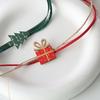 Christmas Decoration Ribbon Gold Ornament Holiday Party Decorative Festive Ribbons Diy Ornaments Chrustmas Accessories