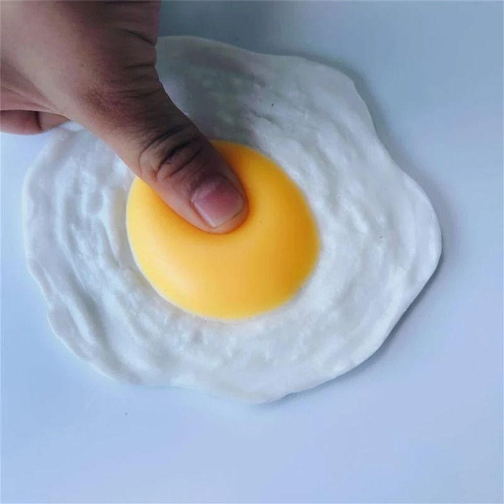 Pro dospělé TPR Hra na předstírání Simulace Smažené vejce Smažené vejce Hračka Mačkací vajíčka Smažené vejce Mačkací