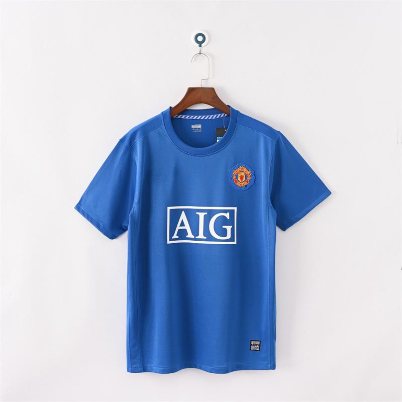Manchester United Retro-Trikots Sporttrikots gibt es in verschiedenen Stilen, und das WM-Fußballtrikot ist ein Haarhersteller.