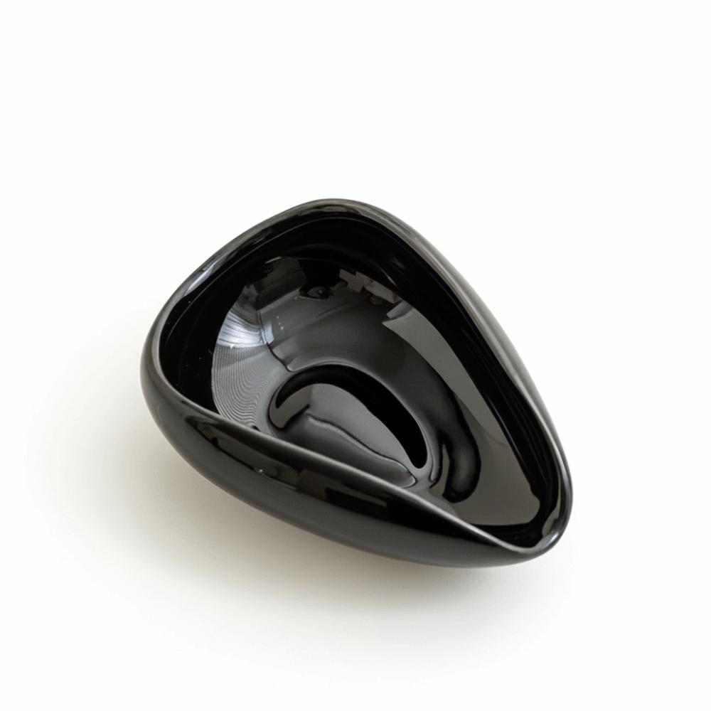 

Solid Color Coffee Dosing Tray Ceramic Espresso Bean Scoop Tea Coffee Accessories чёрный