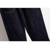 Dimanaf 2025 Plus Size Autumn Women Jeans Pants Denim Flared Pants Elastic Blue High Waist Trousers Oversize New Pants 5XL