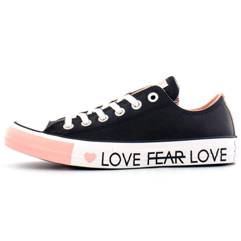 

Converse Chuck Taylor All Star Non-Slip Abrasion Resistant Low-Top Espadrilles Women s Black 36.5