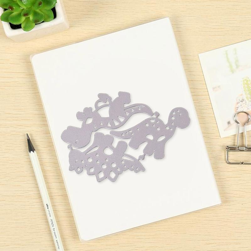 Dinosaur Metal Die Cuts Carbon Steel Cute Different Shapes Animals Cutting Dies for Crafts Card Making DIY Scrapbooking