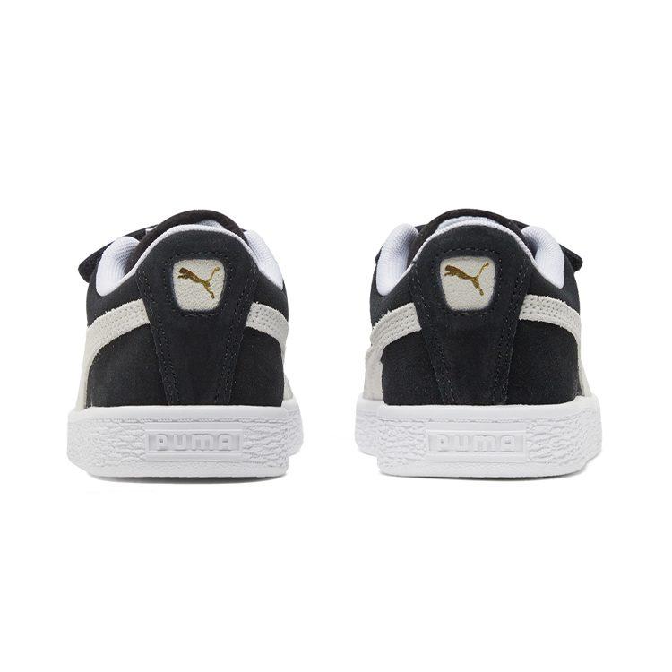 PUMA Suede Classic XXI Classic Xxi Low top Kids' Skateboarding Shoes White Black Kids' 380563-01