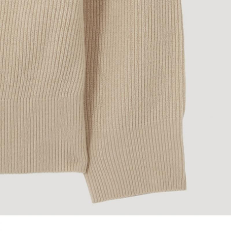  She S miSS  RibBed V Neck Knit SSkpop12040 Be