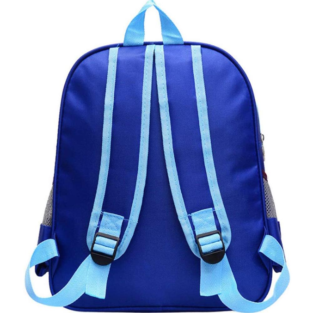 Paw Patrol Backpack Travel Bag With Side Mesh Pocket For Kids, Blue