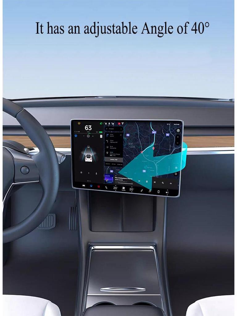 Tesla Model 3/Y Rotating Center Console Screen Bracket