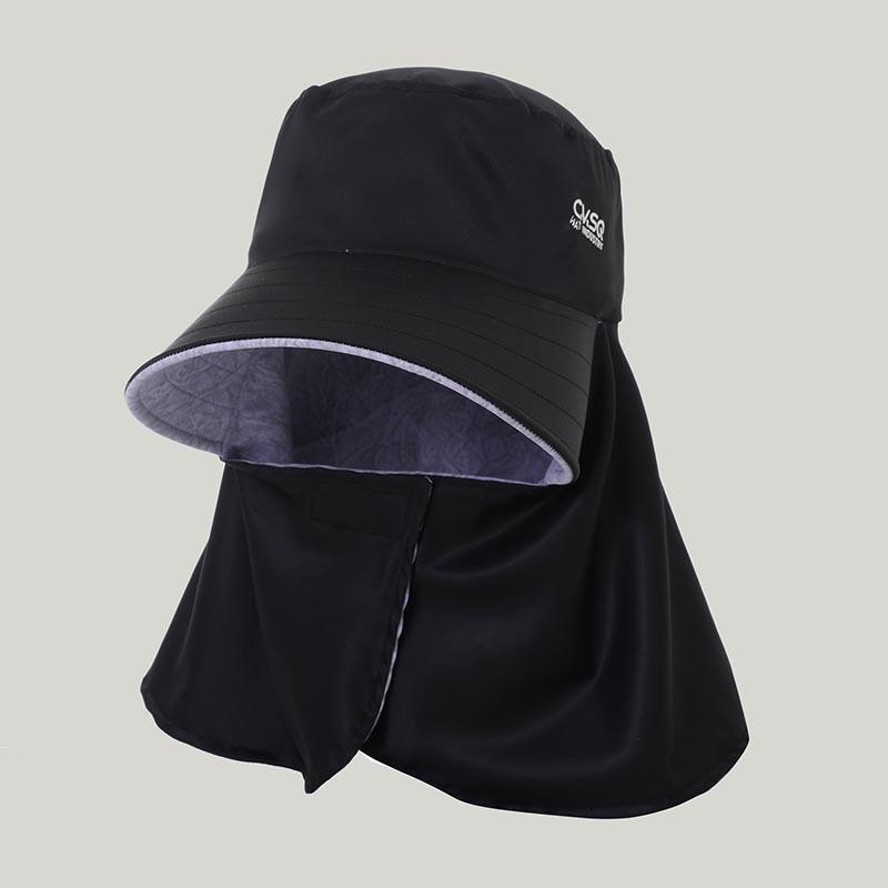 Summer Ice Silk Sun Hat For Women New Neck Protection Integrated Sunshade Hat High Aesthetic Outdoor Cycling Sun Cap