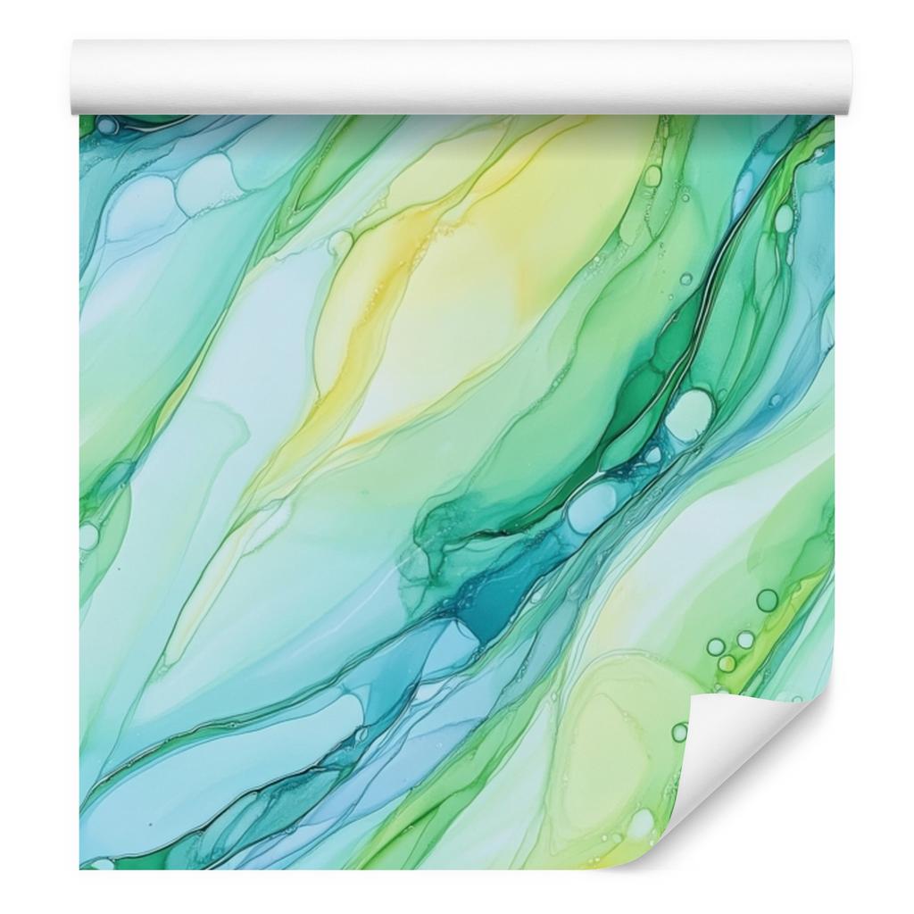 Ink Mint and Celadon Wallpaper for Living Room and Bedroom 50x1000