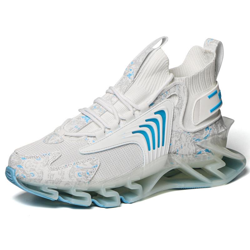 Mode Neue Exquisite Herren-Sneakers Mesh Atmungsaktiv Mode Freizeitschuhe Weiche Sohle Stoßdämpfend Bequeme Sport Laufschuhe