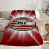 Coperta portatile/morbida con stemma PSV Eindhoven, coperta da letto, adatta per viaggi, campeggio, soggiorni, uffici, divani, regali per tifosi
