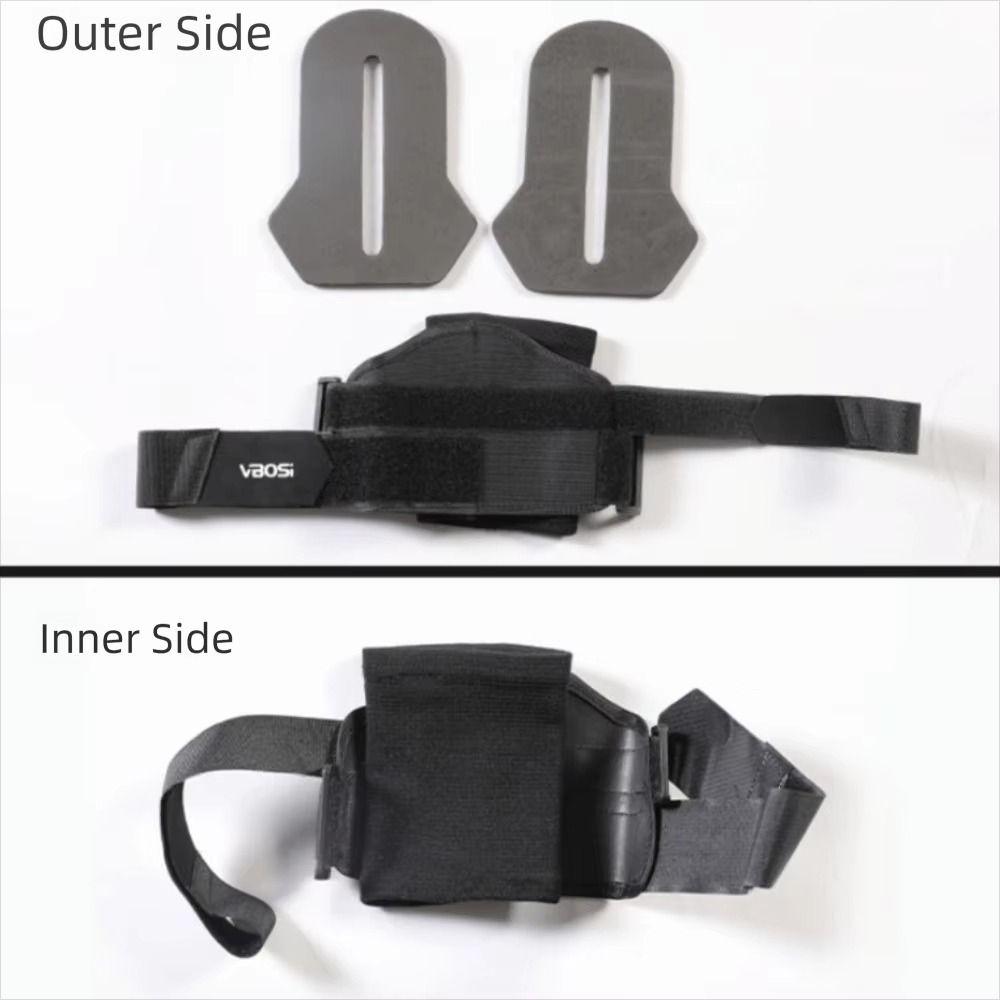Sponge Filled Wrist Hand Support Black Wrap Protector Wrist Hand Brace  Sports Safety Accessories