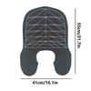 Lengthen Barber Apron Haircut Capes Waterproof Hair Coloring Wraps Barber Silicone Shoulder Pads Salon Dyeing Hair Cutting Apron