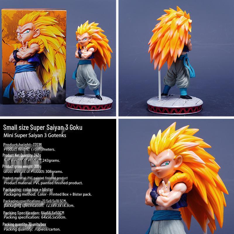 Dragon Ball Super SSJ3 Gotenks Figure Ornament