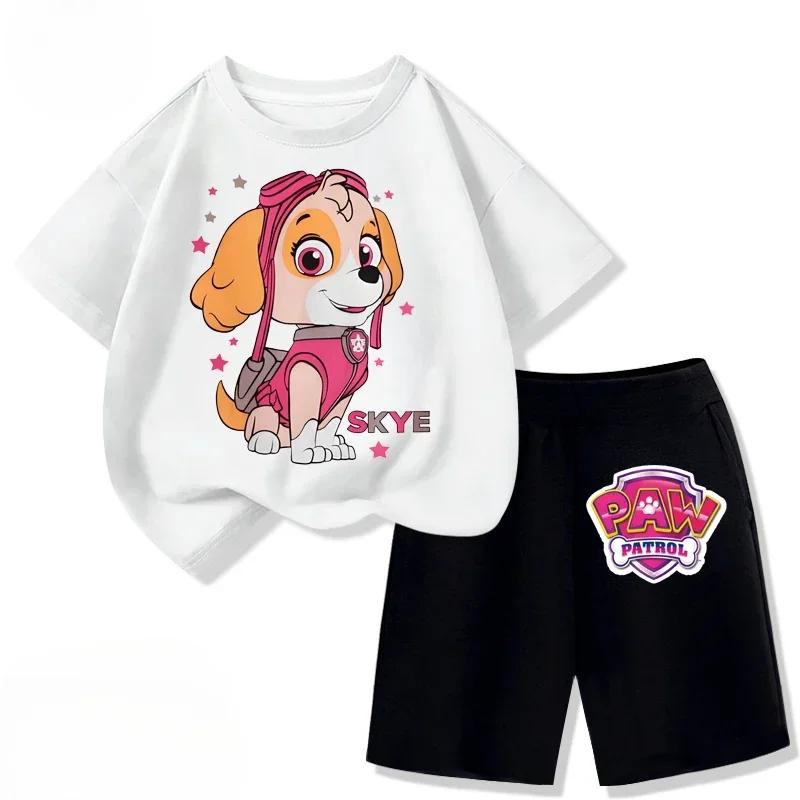 2026 Children's Casual Wear Summer New Set Children's Short-Sleeve Top and Shorts Two-Piece Set