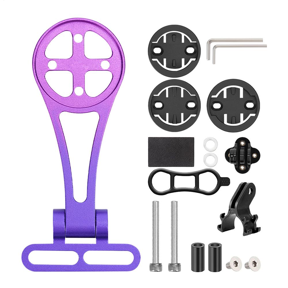 Bicycle Computer Extension Bracket Aluminium Alloy Gradient Color Adjustable Speedometer Holder Outdoor Cycling Accessories