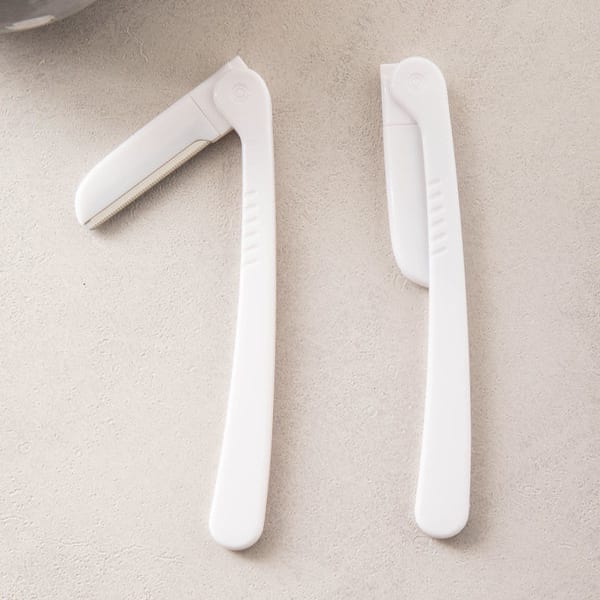 4 faltbare Augenbrauenrasierer