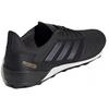 Adidas Predator 19.3 L Round Toe Lace-Up TF (Rubber Studs) Hard Ground Artificial Turf Non-Slip Durable Soccer Shoes Men Soccer Shoes Black EF0400