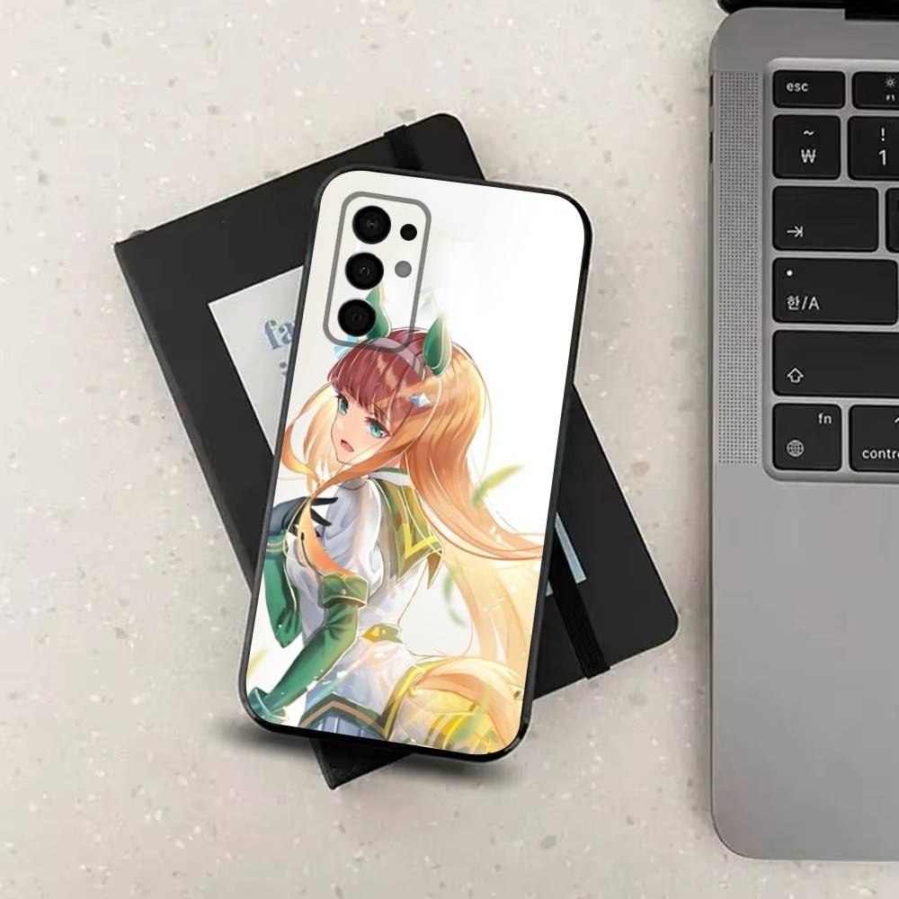 Hot U-Umas Musume Game Phone Case For Samsung Galaxy A91,A80,A73,A72 ,A71,A53A52,A32 ,A31A22,A21s,A20,Black Cover