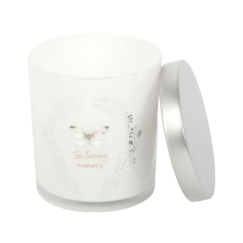 Something Different In Loving Memory Vanilla Butterfly Scented Candle