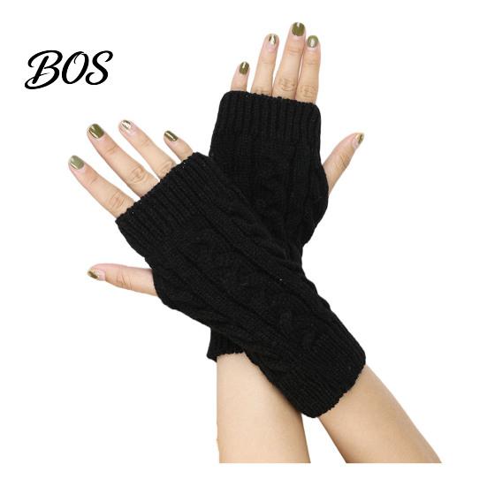Elegant Winter Arm Warmers Women Ribbed Wrist Warmers, Stretchy Cable Knitted Fingerless Gloves, Stylish Fall Layering Sleeves Soft Warm Mitten, Half