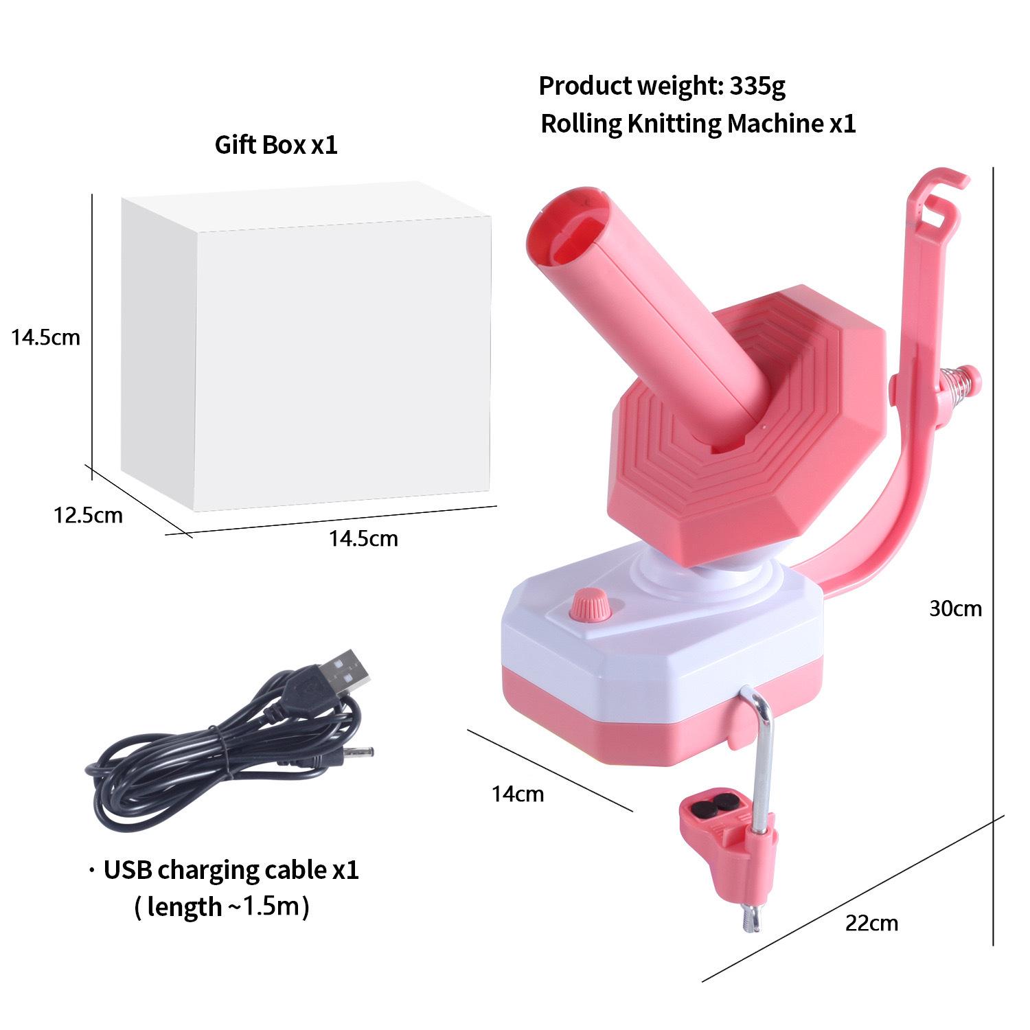 

USB электрическая намотка пряжи: Инструмент для отделки и вязания клубков пряжи