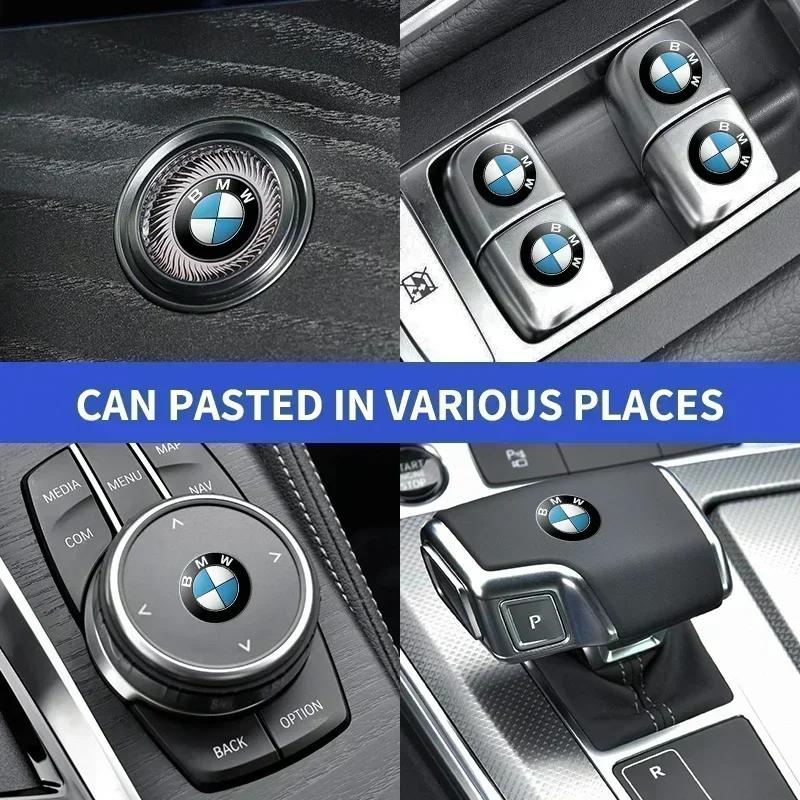 VMCL5 E60 E93 New 2025 Car For BMW 10pcs Car Interior Steering Wheel Dashboard Central Stickers Badge for Bmw Performance E46 E90 E60