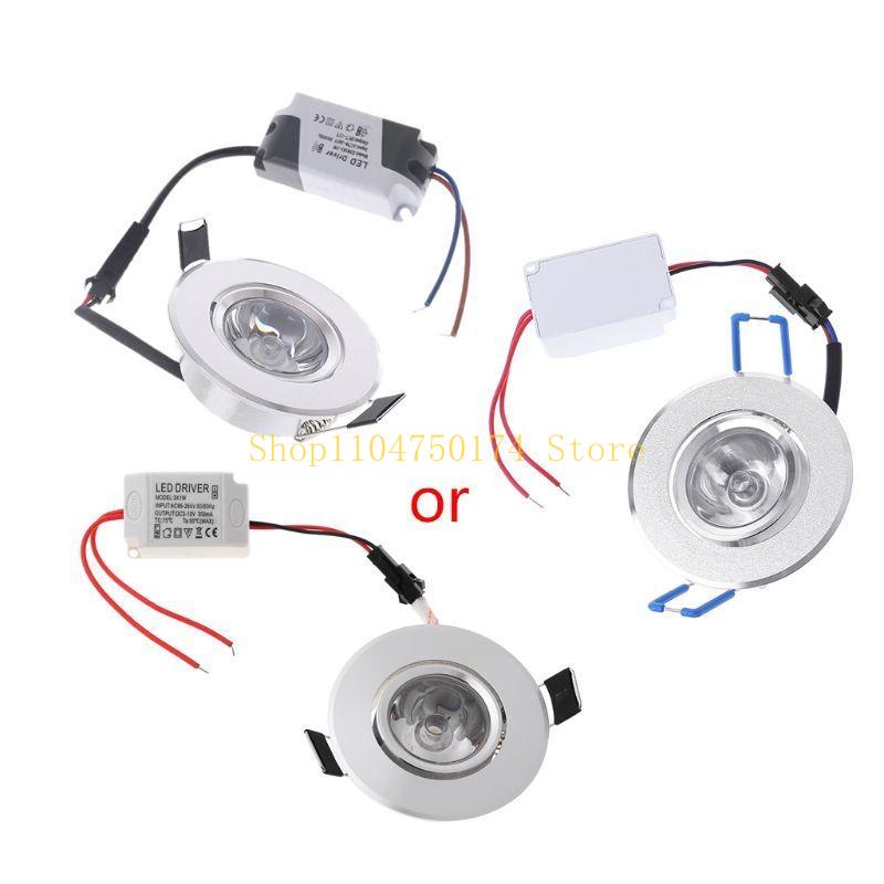Multifuntional 1W Recessed Light Suitable for Bathroom Mirror and Display Areas top sale