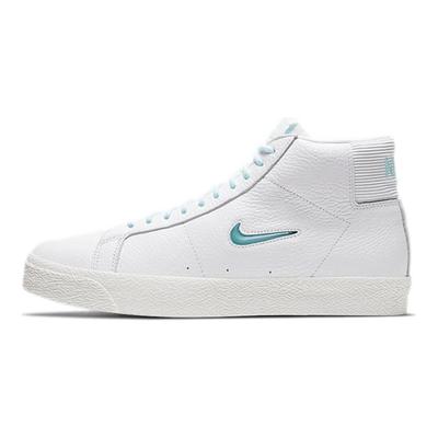 Baskets décontractées Zoom Blazer Mid Premium Sb 'White Glacier Ice Jewel' CU5283-100