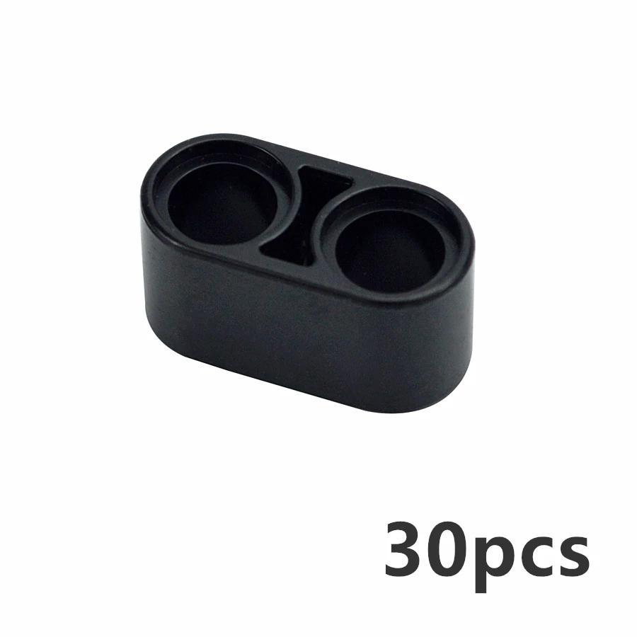 MOC Building Block Holes Thin Thick 1x1 1X2 1x3 Assembles Particles Brick Basic Accessories Toy Compatible 32001 43857 6541