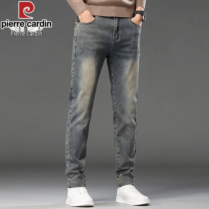 Pierre Cardin Men's Straight Fit Stretch Jeans