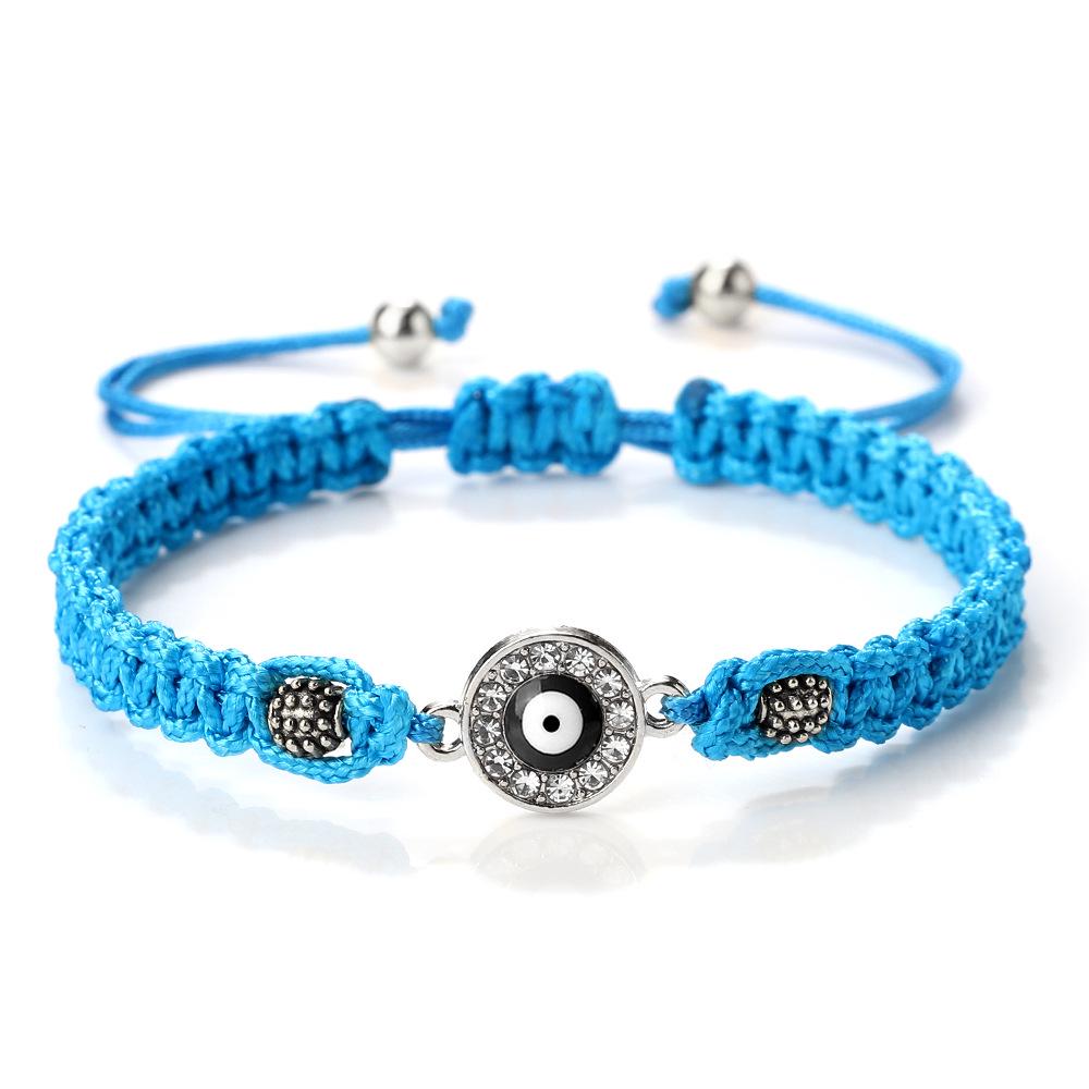 Red String Evil Eye Bracelet Set - Woven Hand Rope for Men & Women