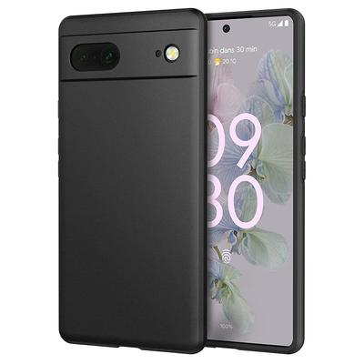 Für Google Pixel 8 Pro Fall Matte Weiche Silikon Rückseite Abdeckung Für Google Pixel 7 Pro 7A 8 Pro 6A 6 Pro TPU Telefon Fall Kamera Objektiv Schutz Shell