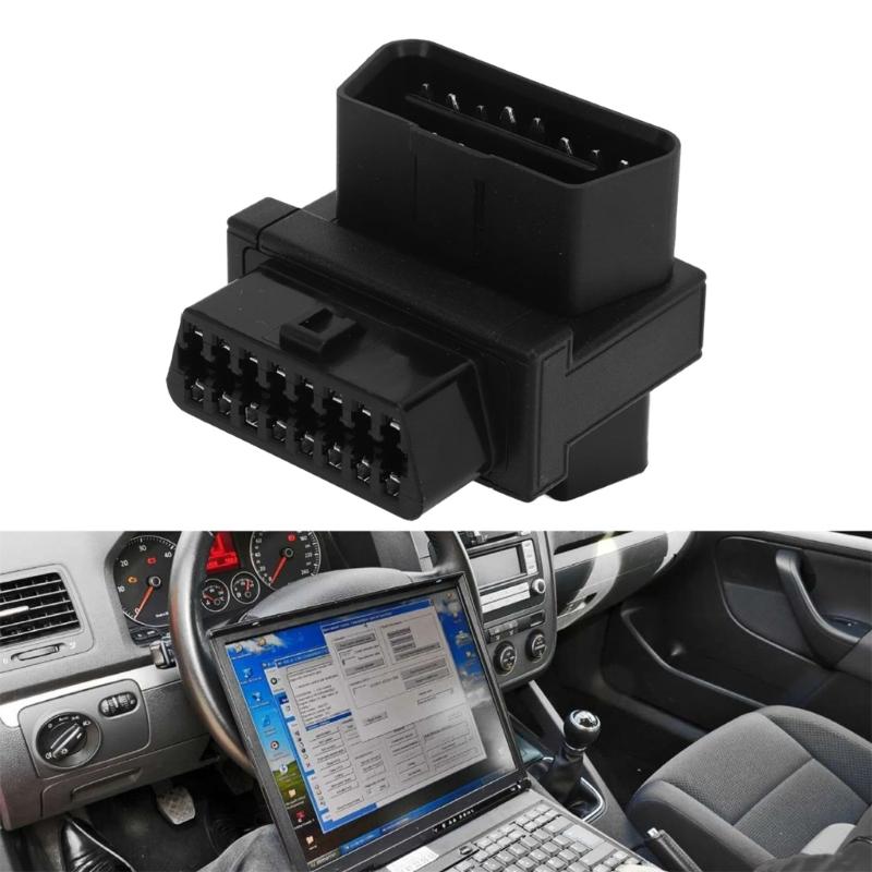 OBD2 Splitter Extension Cable 16 Pin Male To 2 Female Connector for Easy Diagnostic Access Car Maintenance & Monitoring