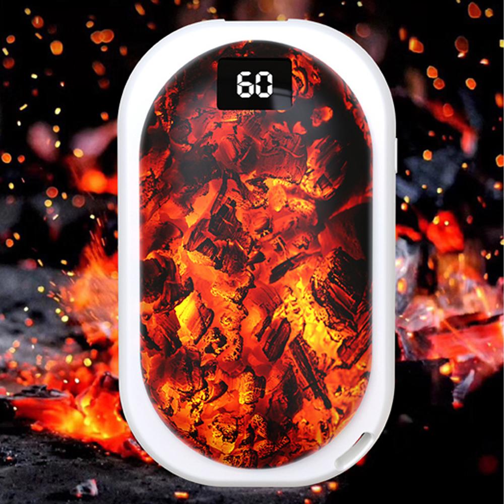 2-In-1 Portable Hand Warmers with 3 Adjustable Temperature USB Rechargeable Hand Heater Power Bank