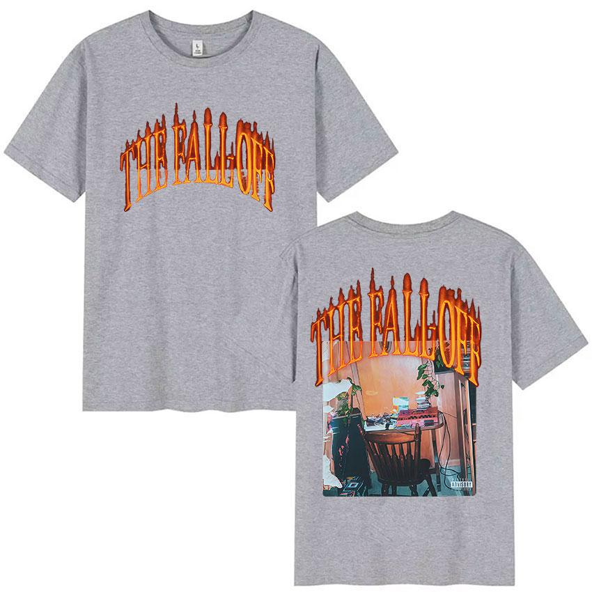 Rapper J.Cole L'Album The Fall Off 2026 Maglietta Grafica Unisex Donna Moda Vintage Alta Qualità Cotone Oversize Maglietta Streetwear