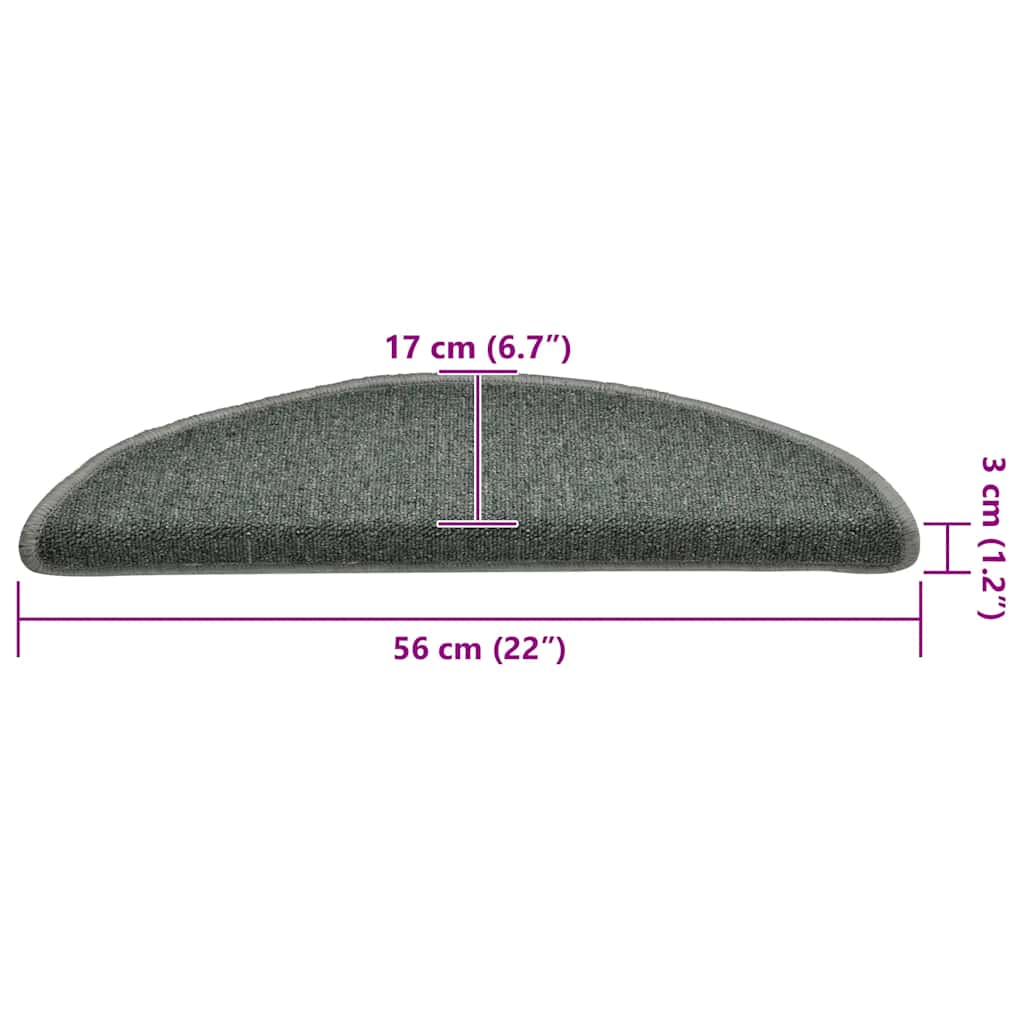 Maty Na Schody 30 Szt. Ciemnozielone 56X17X3 Cm