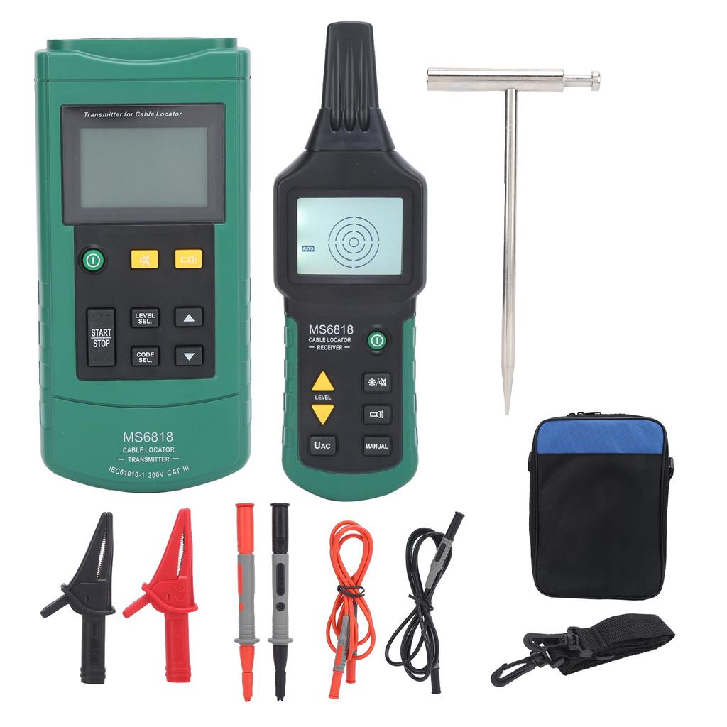 MY6818 Multifunction Cable Detector Underground Wire Short Circuit Tester Finder Diagnostic Tool