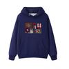 Retro Y2K Women's Casual Printed Hoodie - Autumn/Winter Collection